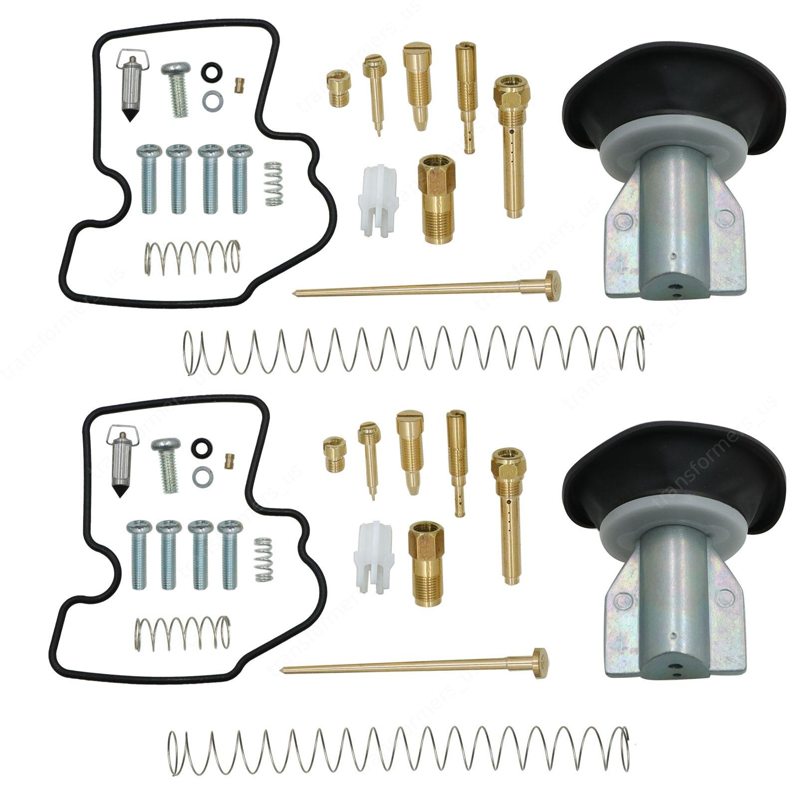 2x Carburetor Repair Rebuild Kit For Kawasaki Prairie Brute Force650 KVF650