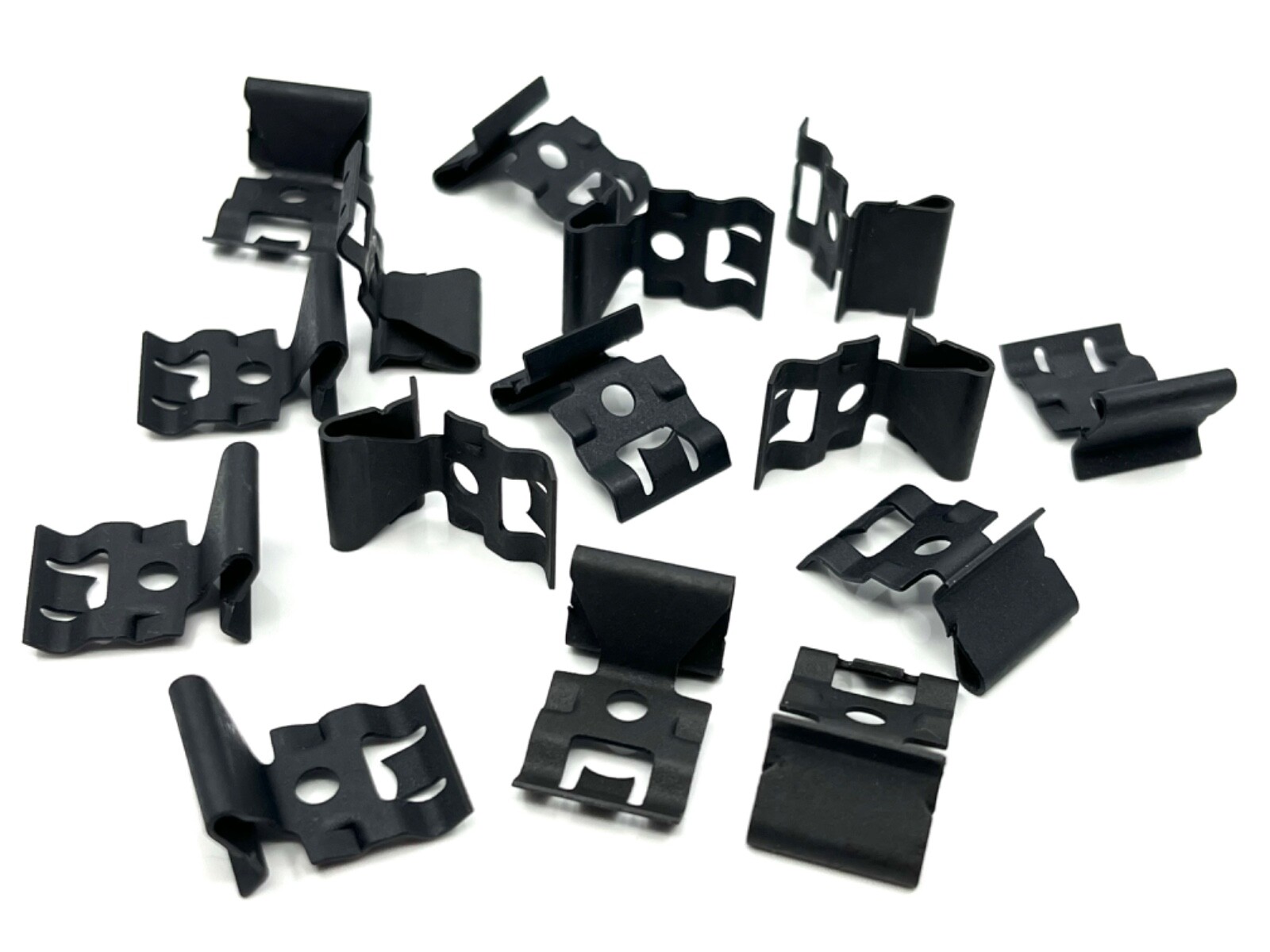 62 63 64 Chevy Impala 2dr back glass rear window reveal moulding clips 15 pcs