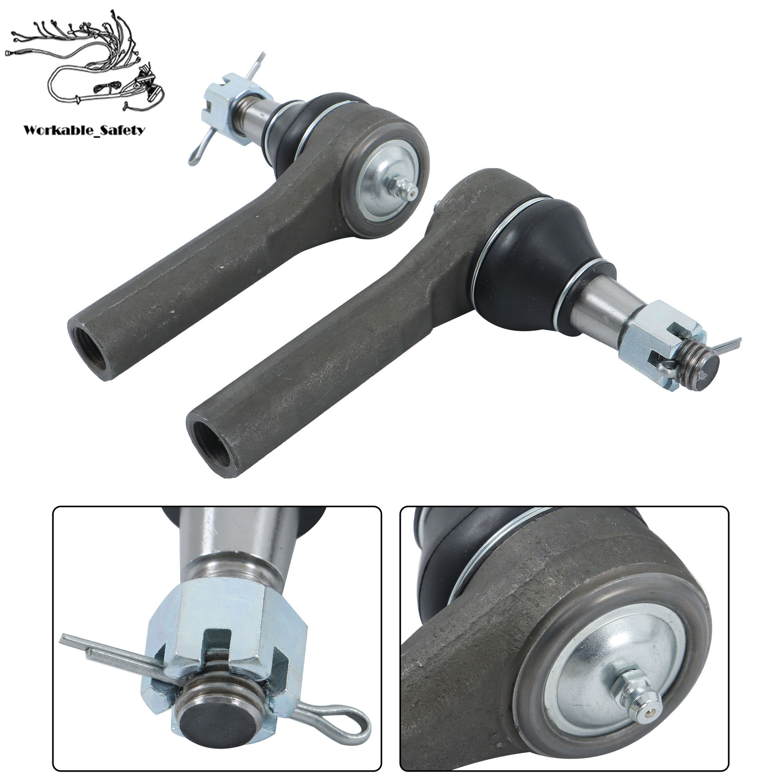10PCS Front Upper Lower Control Arms Kit For 2006-08 Ford F-150 Lincoln Mark LT