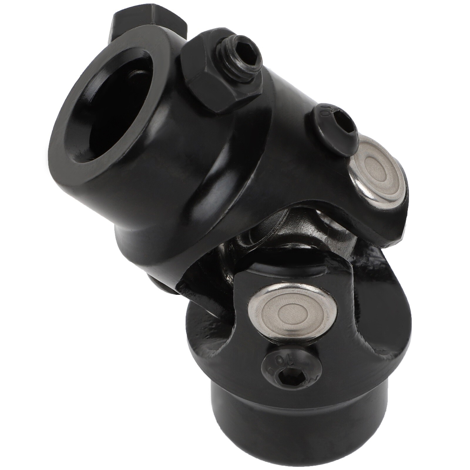 3/4″ DD x 3/4″ Round Black Steering Shaft U Joint Universal Warranty 1 Year