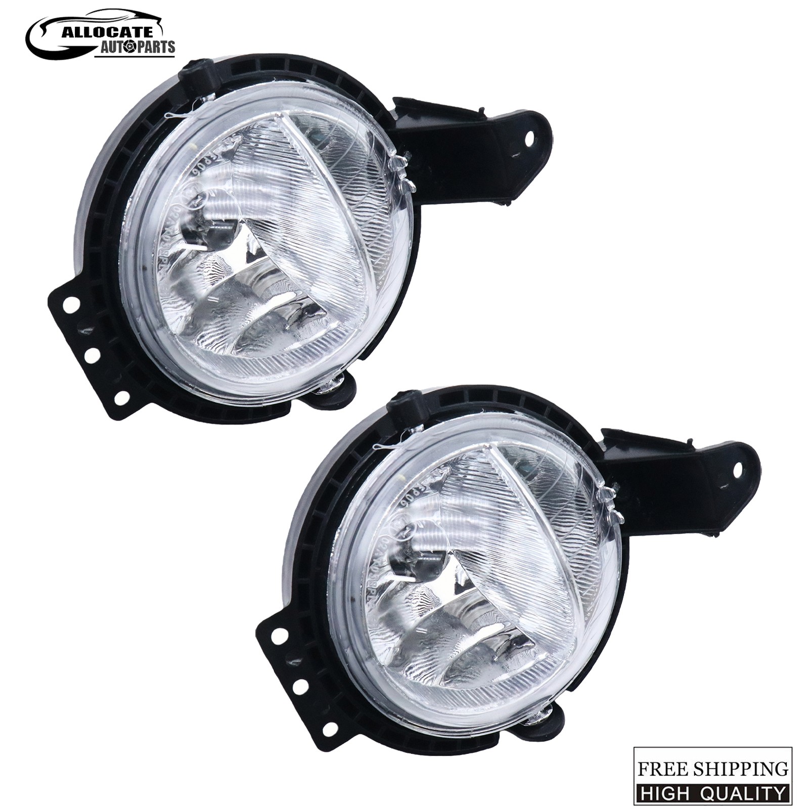 Front Left+Right Side Fog Light Lamp W/Bulb for Mini Cooper R55 R56 R58 R59 R60