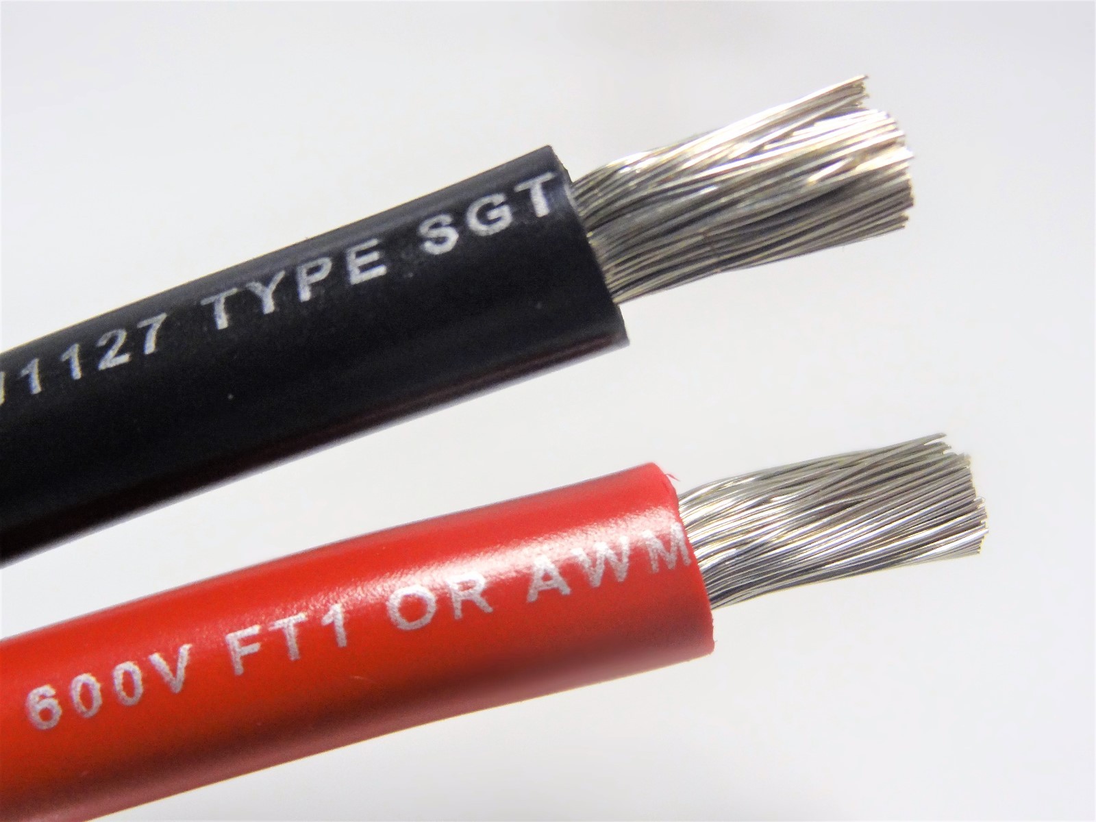4 AWG GAUGE BLACK & RED MARINE TINNED BATTERY CABLE BOAT WIRE USA 20′ EA =40′