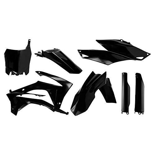 Acerbis Full Plastic Kit Black – Fits: Honda CRF450R 2013-2016