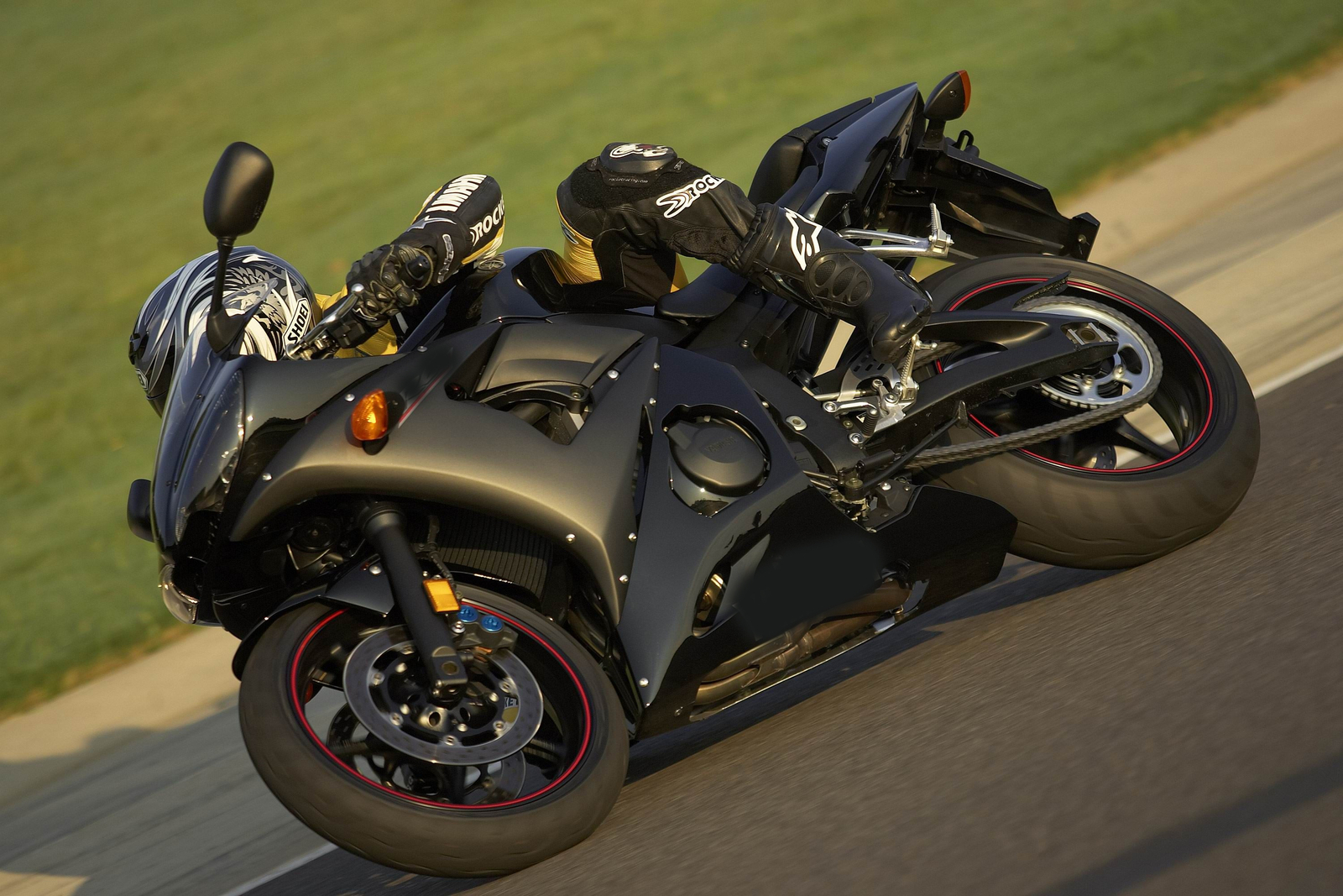 Injection Matte Black Plastic Fairings Kit For Yamaha 2006 2007 YZF R6 Bodywork