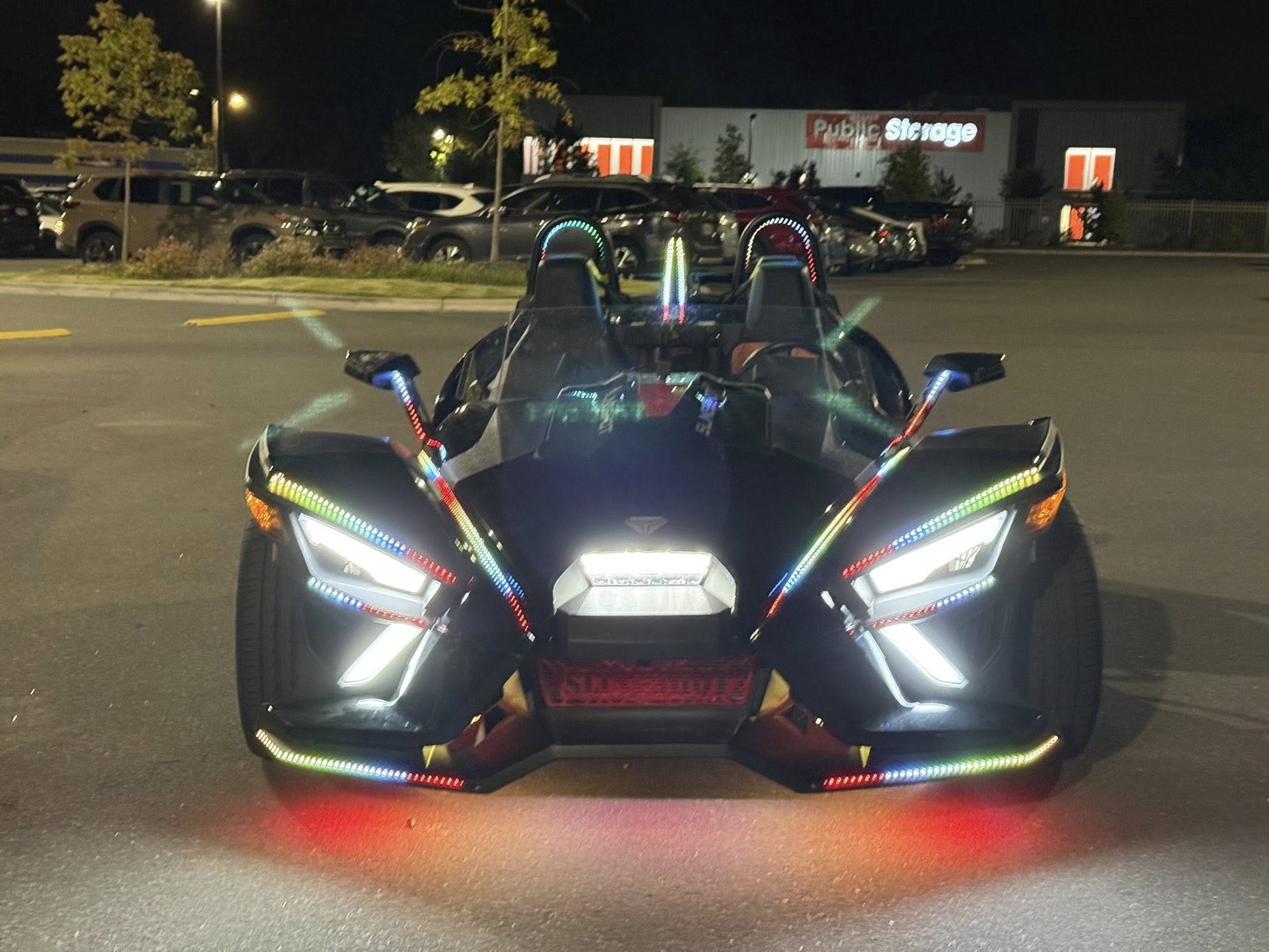 IP65 Flexible Tinted CHASING 8PCS 4FT Light Strips APP+Remote for Ryker Spyder