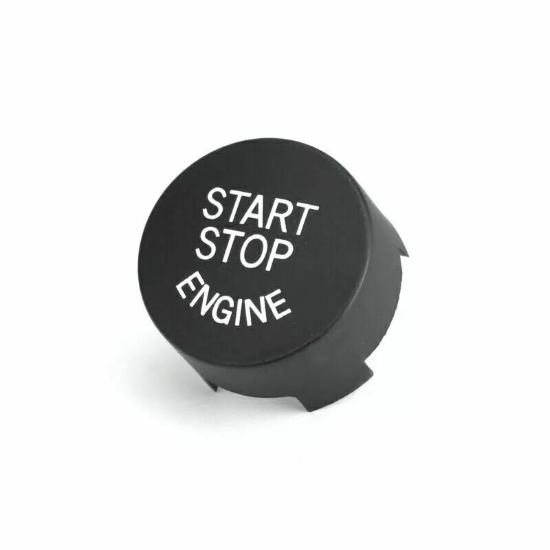 Black Engine Start Stop Push Button Cover Trim For BMW F20 F23 F30 F32 F10 F12