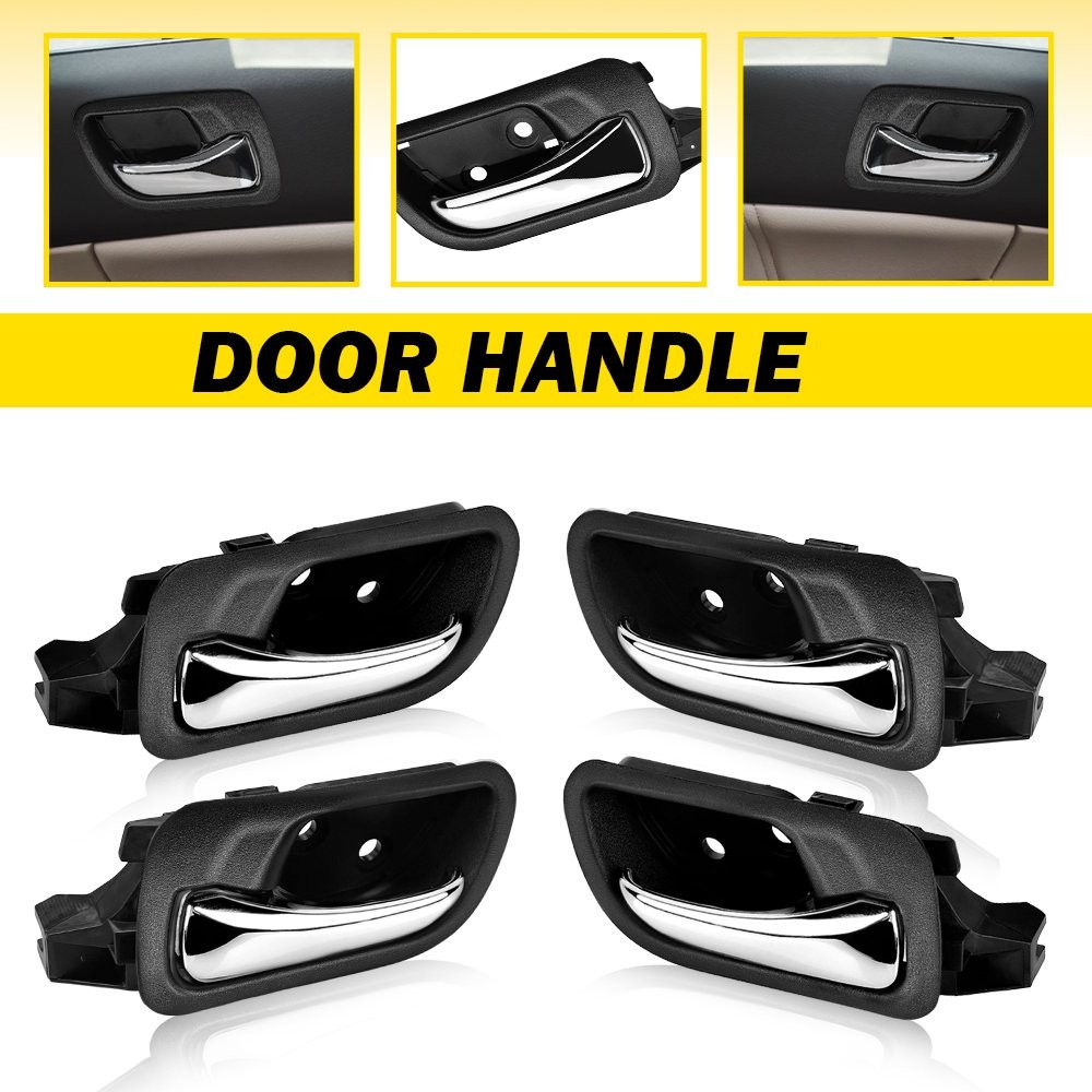 4X Front+Rear Left Right Inside Door Handle for 2003-2007 Honda Accord Sedan EXR