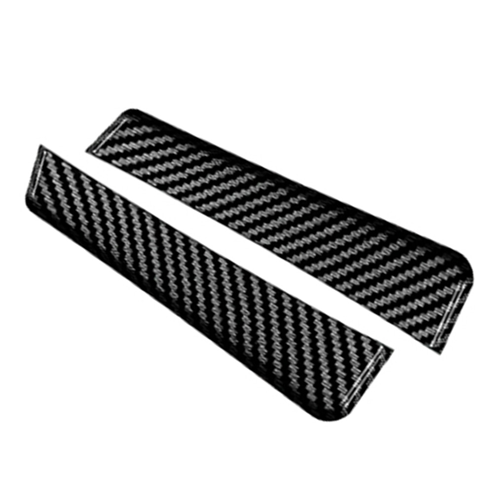 Carbon Look Front Bumper Side Spoiler For Benz CLA Class C117 Prefacelift 13-16