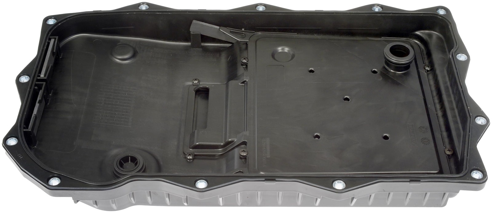 Dorman 265-850 Transmission Pan With Drain Plug, Gasket And Stock, Black