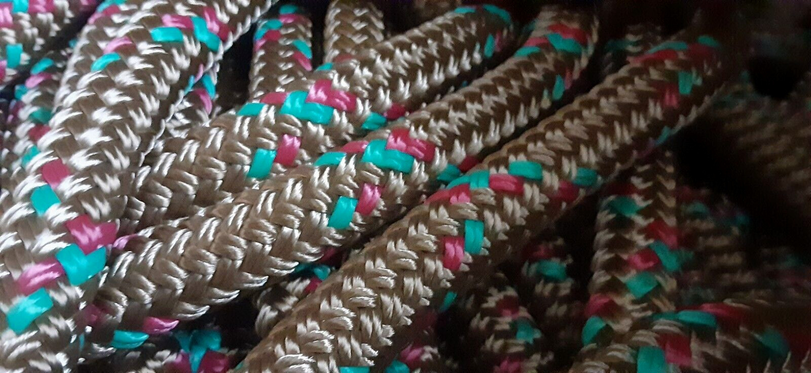 9/16 x 200 ft. Double Braid-Yacht Braid Polyester Rope. BSGDTF