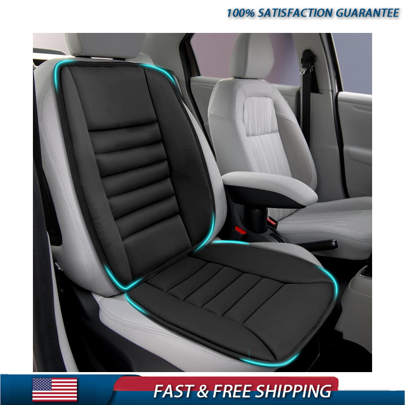 Memory Foam Car Seat Cushion Lumbar Support Full Back and Seat, Car, Office Chai