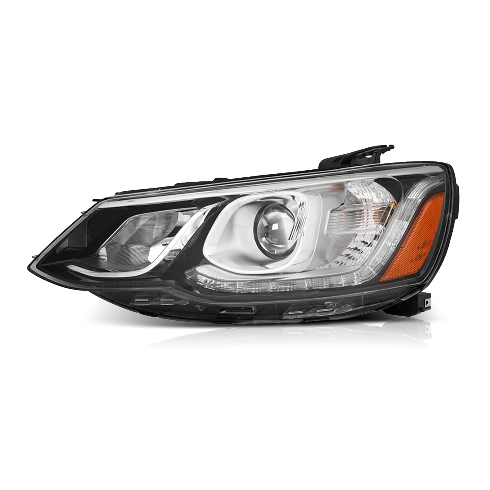 1Pair Halogen Projector Headlight For 2017-2020 Chevy Sonic Headlamps Left+Right