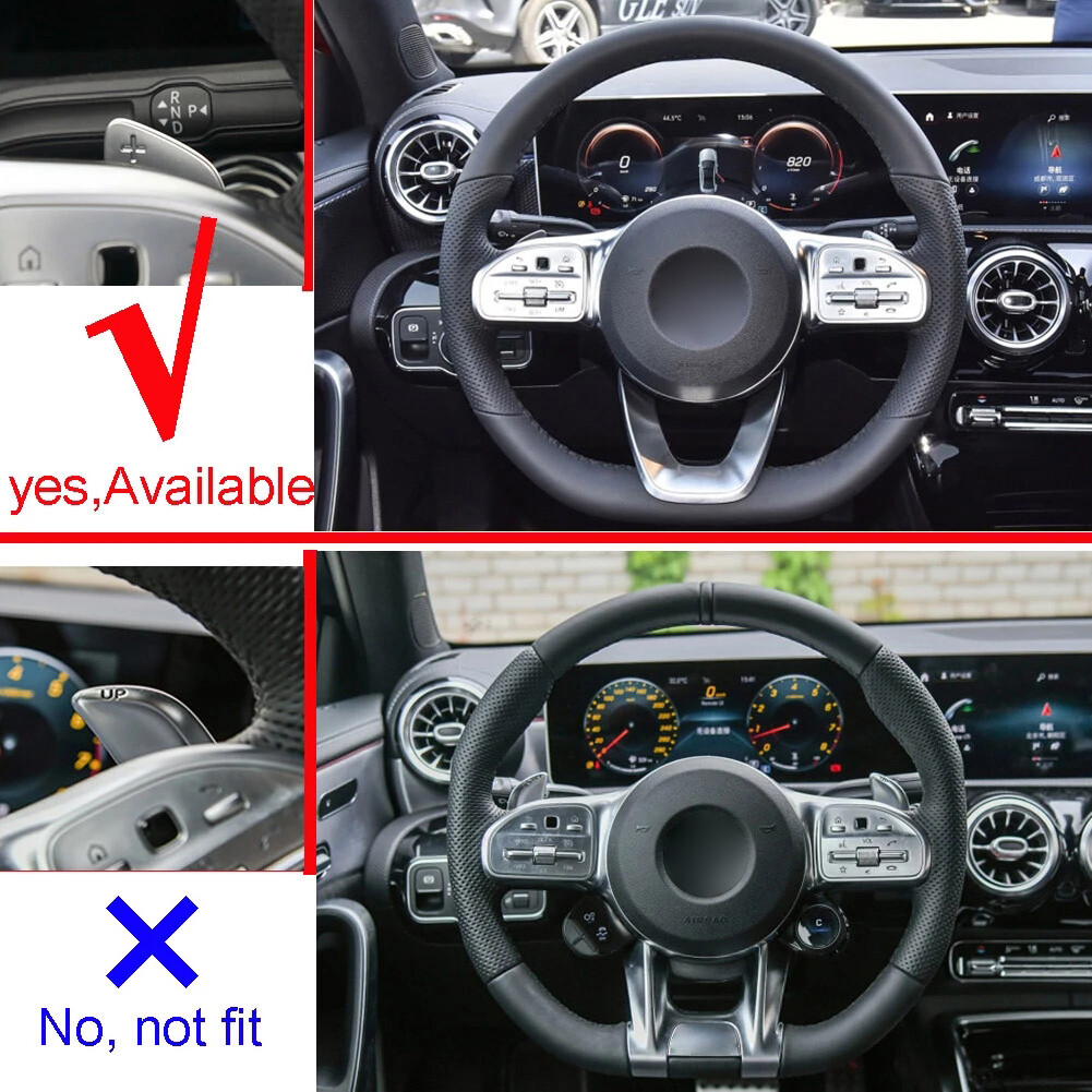 Steering Wheel Paddle Shifter Extension FIT For Mercedes Benz A/B/C/E/S Class