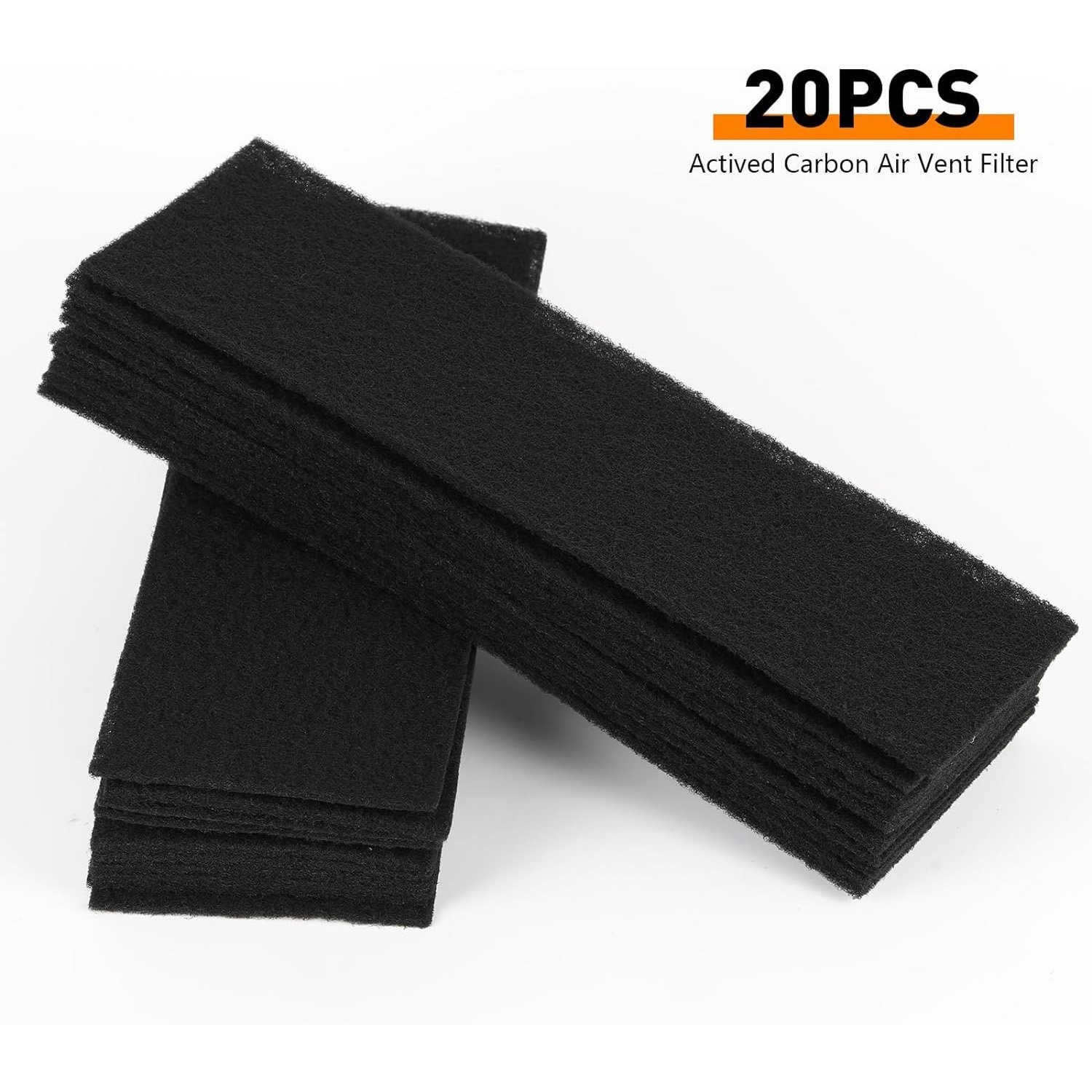 20x Ceiling Fan Filters for Blades- Activated Carbon Filter Easy to Installation