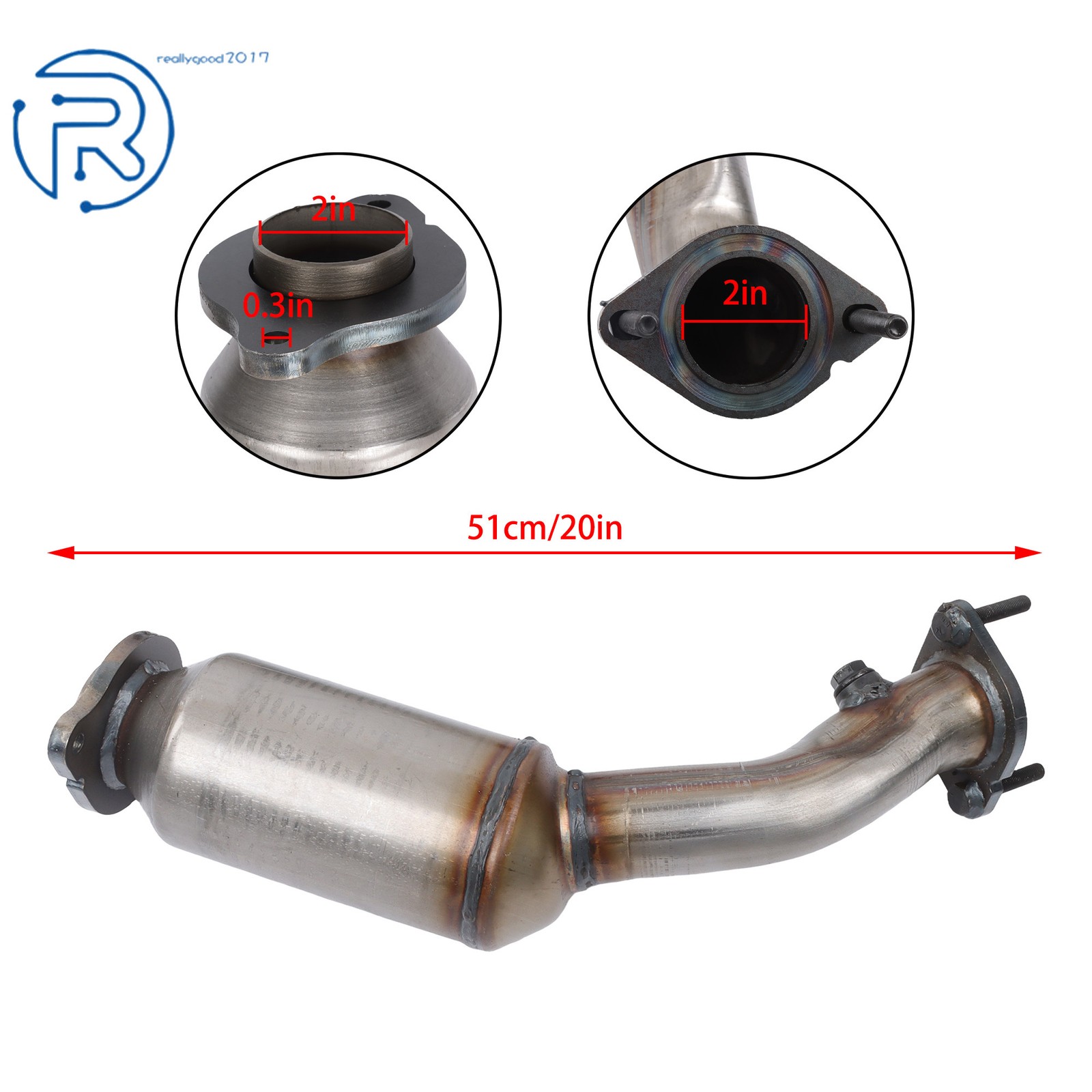 Bank 1 & 2 Catalytic Converter Set For Cadillac CTS STS 3.6L 2008/2009/2010/2011