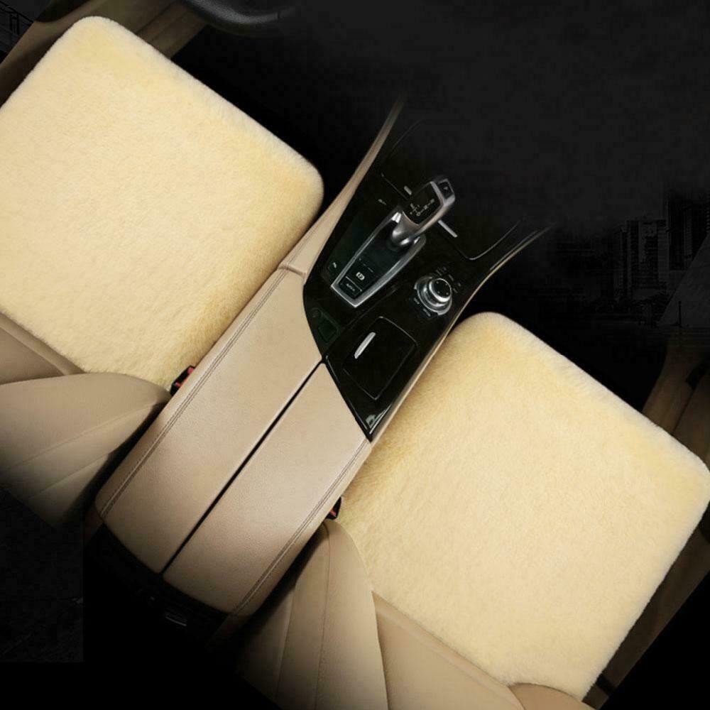 Universal Soft Short Plush Warm Car Seat Cover Cushion Mat Interior Accessories