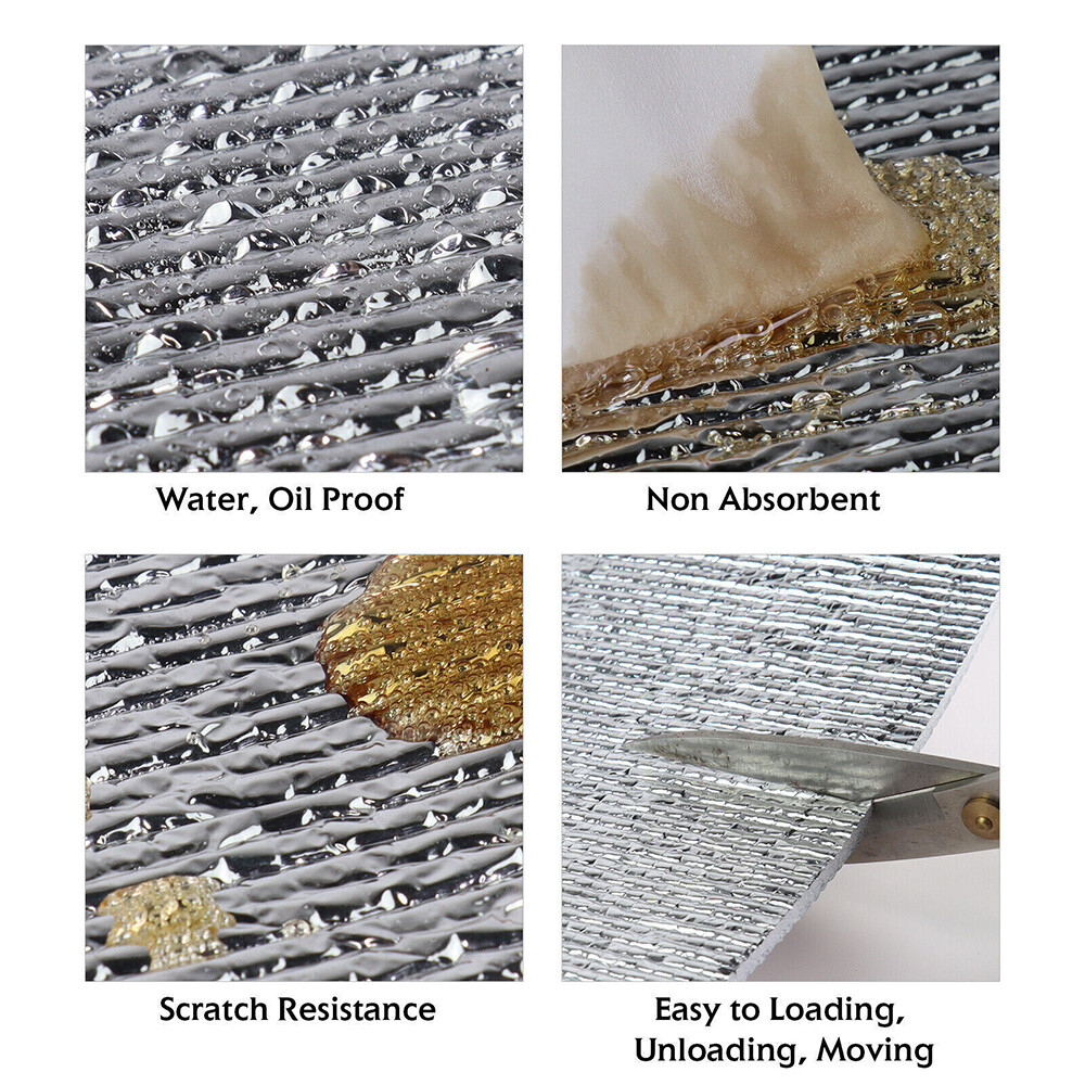 Self-adhesive Fireproof Sound Deadener Heat Insulation Mat For Car Hood Engine