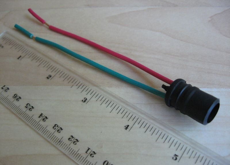 (5) T10 Rubber Socket Holder Instrument Gauge Light 1/2″ 12.7mm Diameter #M70A