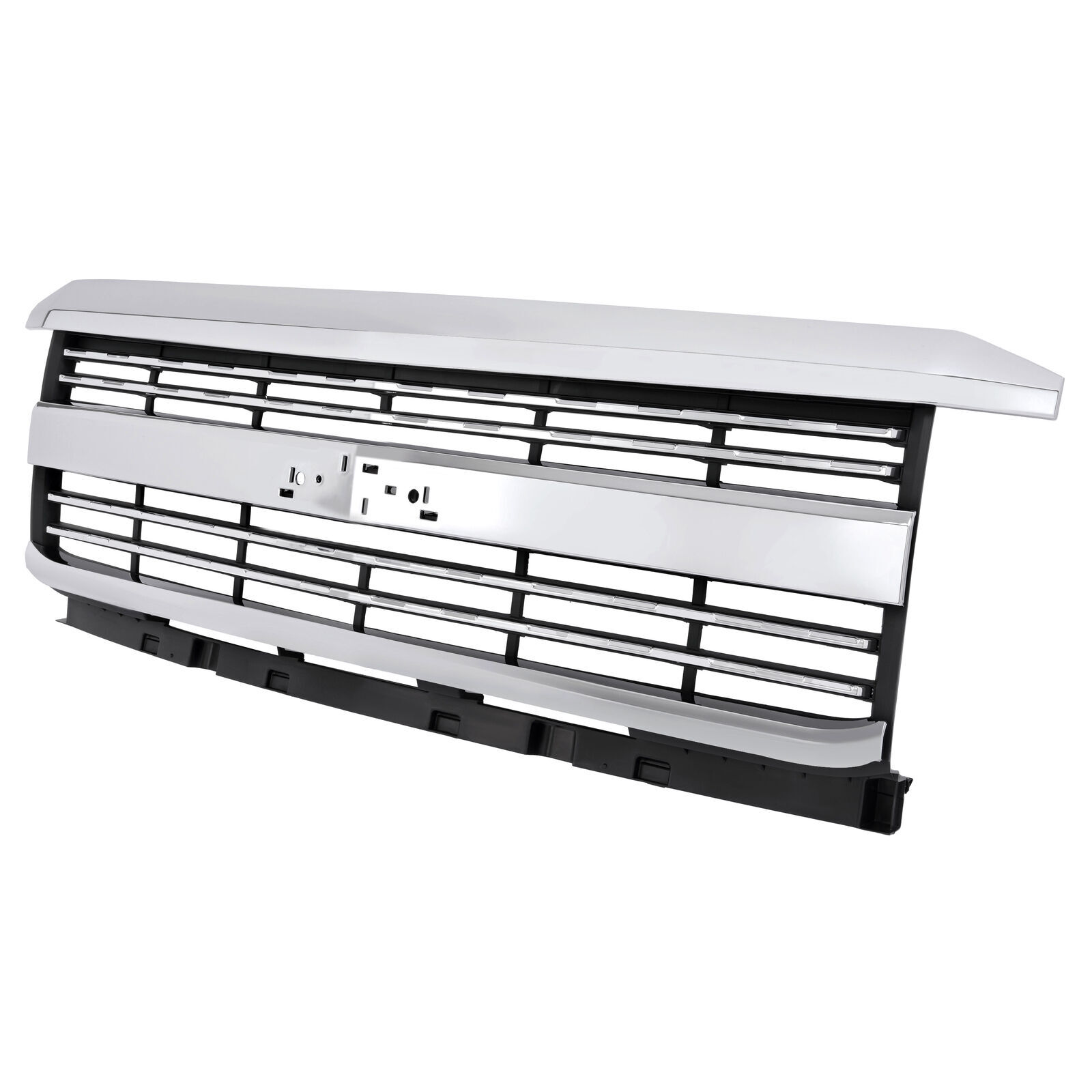 Front Upper Grille Assembly For 2015-2019 Chevy Silverado 2500 3500 HD 23335303