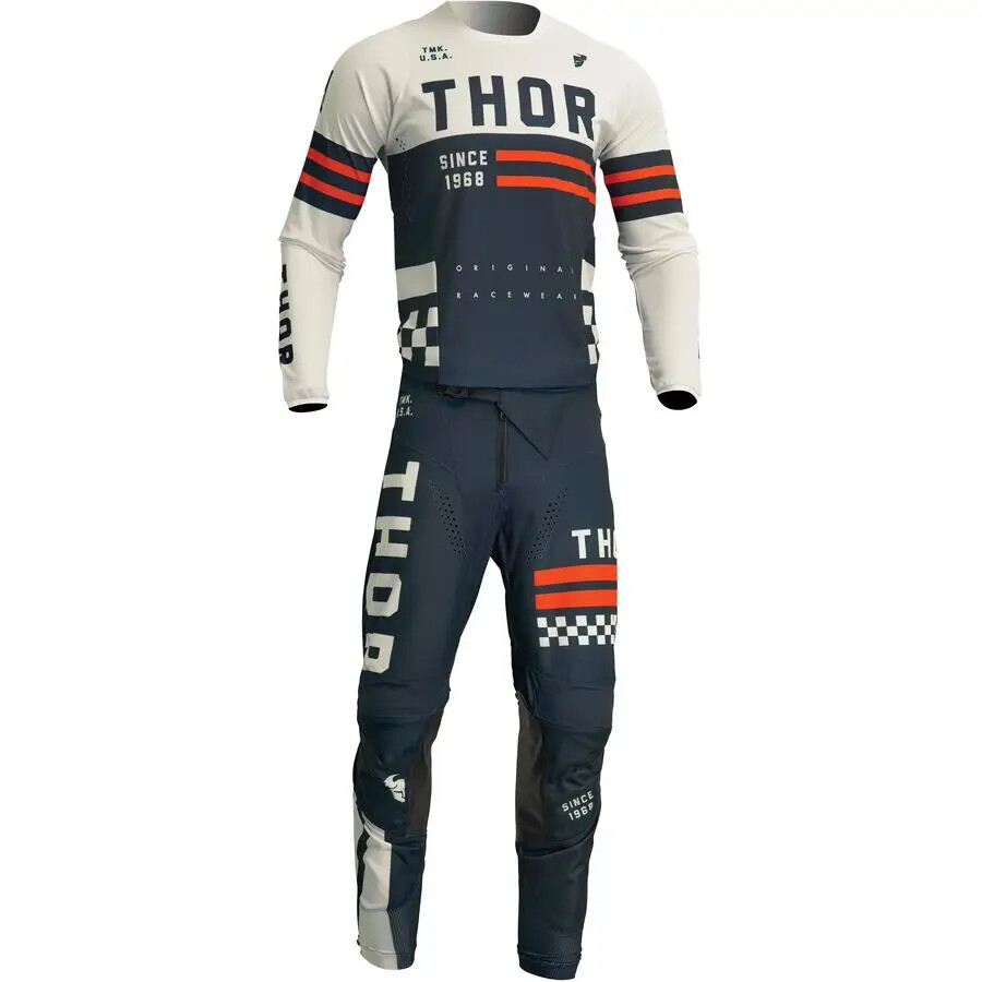 2025 THOR Pulse Combat Motocross Racing Gear Set Jersey/Pants Combo MX ATV Suit