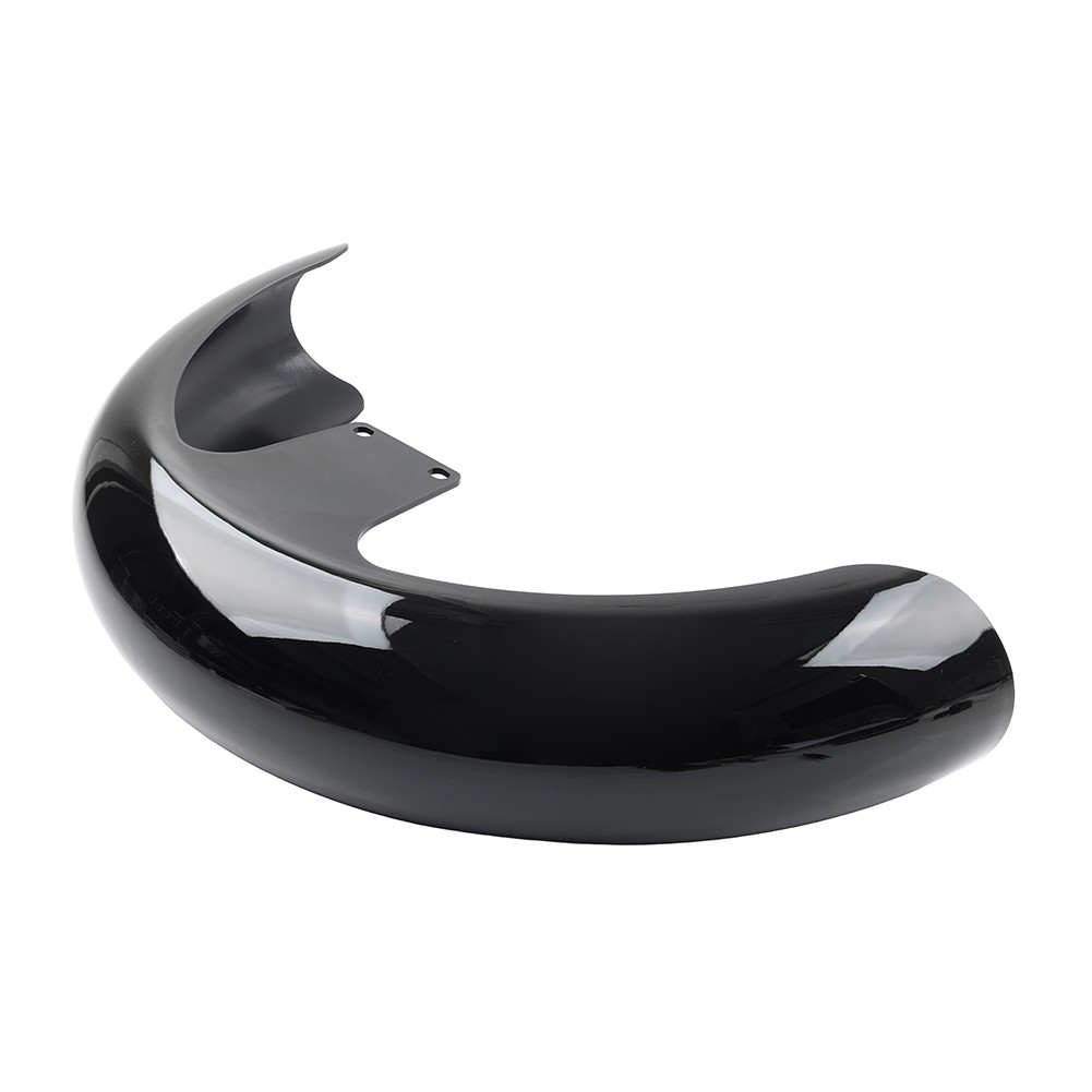 19″ Wheel Wrap Black Front Mudguard ABS For Harley Touring Road Street Glide