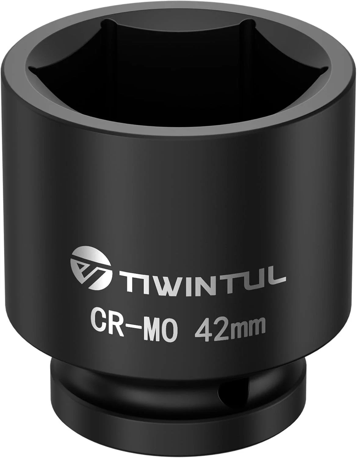 TIWINTUL 3/4 Inch Drive Metric Impact Socket 42mm, 6-Point 42mm (Standard)