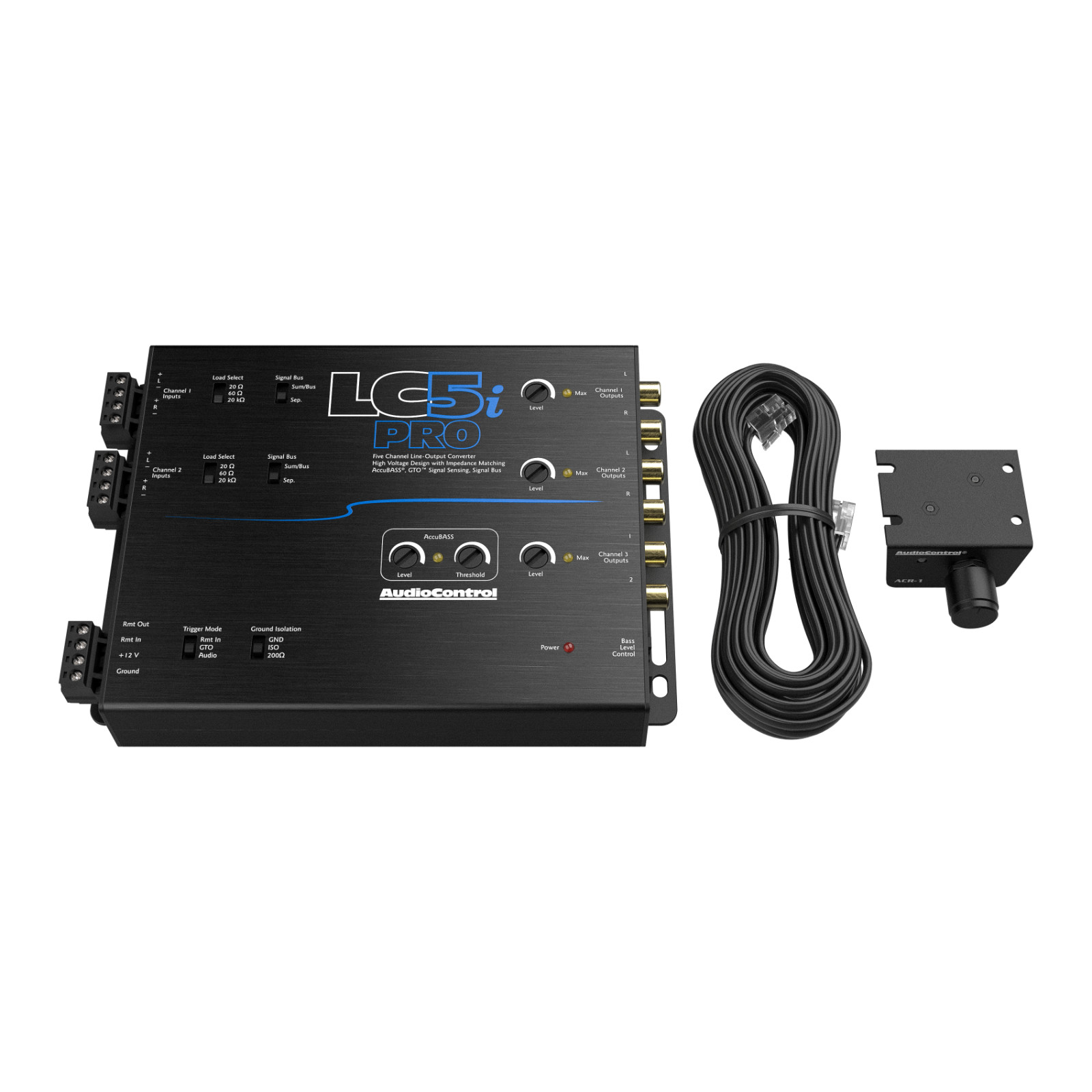 AudioControl LC5i PRO+LPHHD03 Amplifier Integration Solution for Honda & Acura