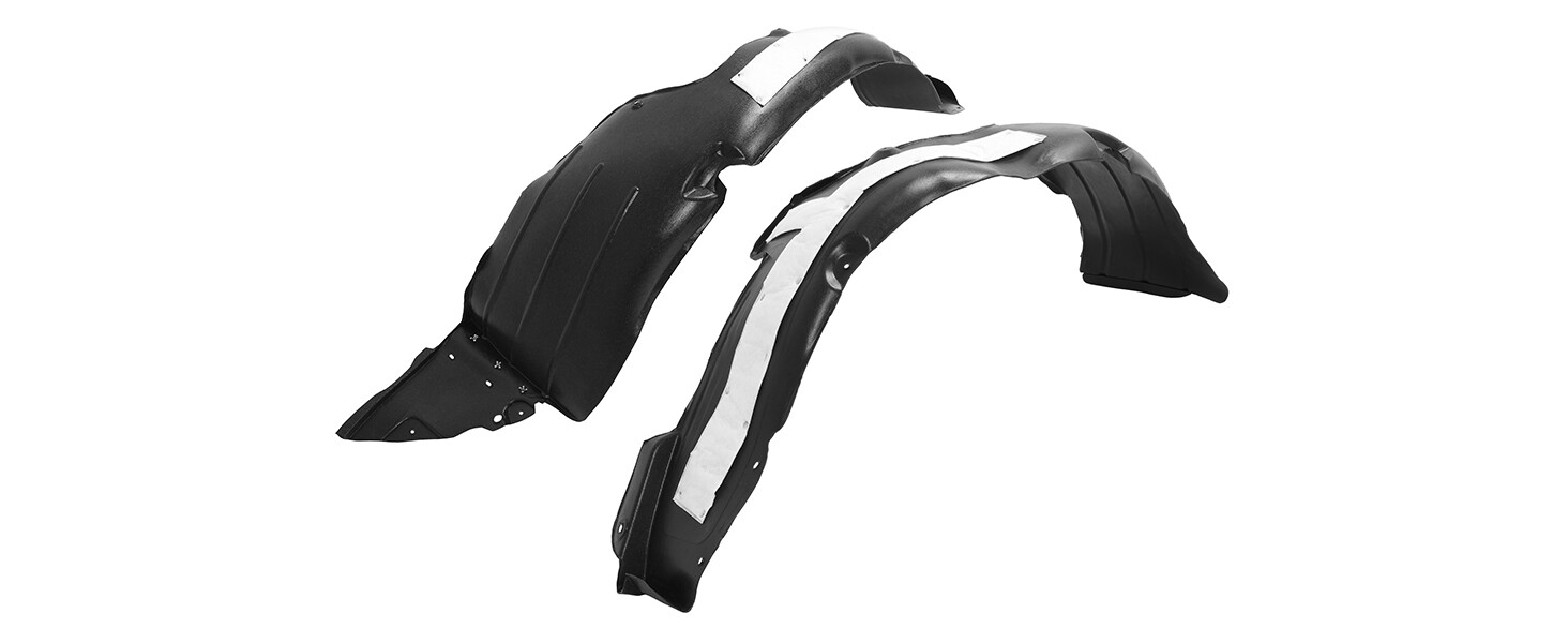 Front Fender Liner Set For Korean Built 2014-16 Elantra Sedan w/Insulation Foam