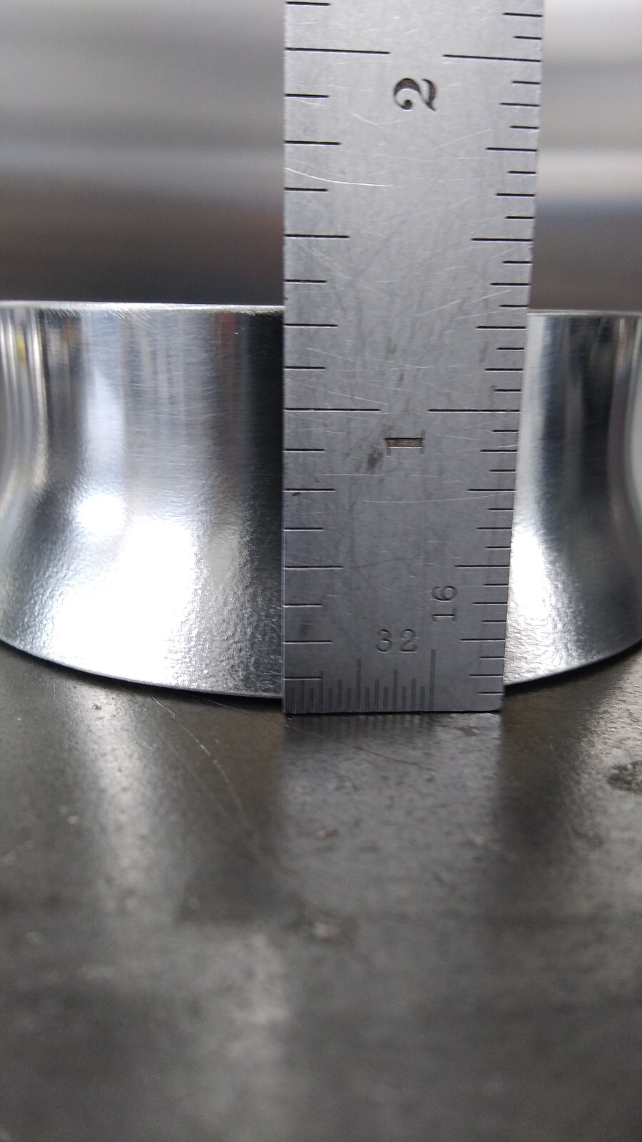 6061 Transition Reducer 3″ to 3.5″ .065 aluminum tig weld turbo fabrication