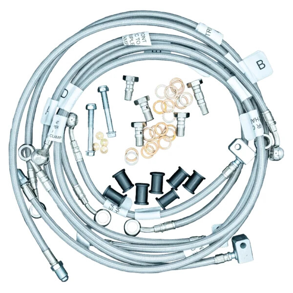 19-21 MTT9GT Stainless Steel ABS Brake Line Kit 7 Lines FR/RR Galfer FK003D990-7