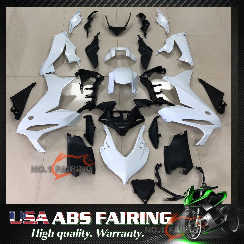 Fairings Kit For Honda CBR650R 2019 2020 CBR 650R ABS Bodywork Unpainted White