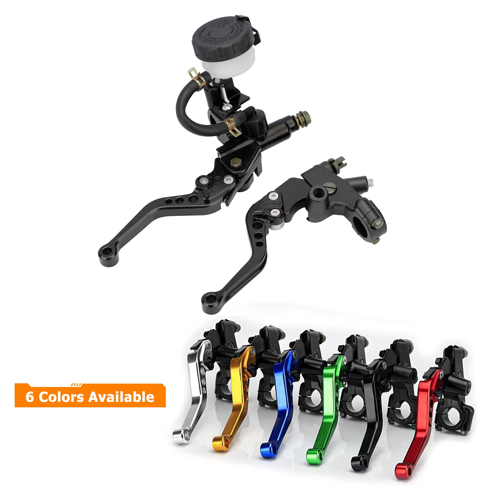 7/8″ 22mm Brake Master Cylinder Cable Clutch Lever Kits Motorcycle Dirt Bike ATV
