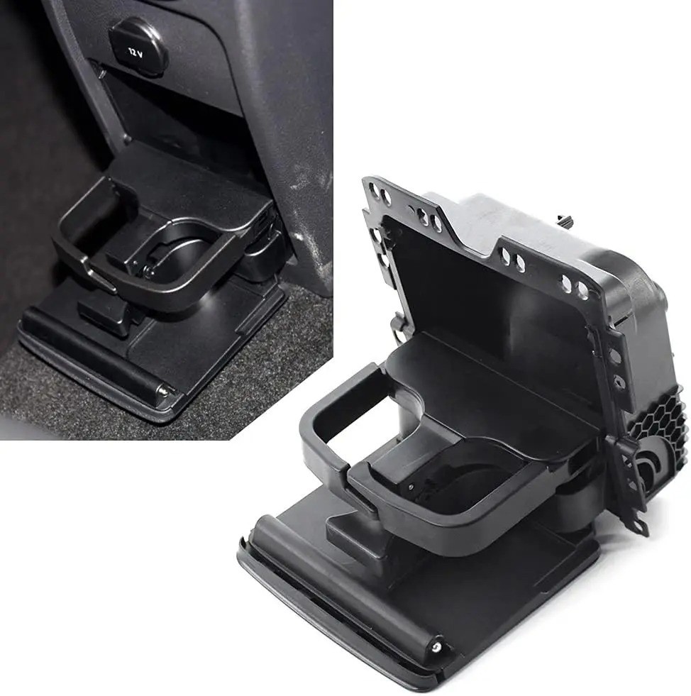 Center Console Cup Holder Fit for VW Golf Shavan Tiguan SEAT Alhambva 2008-2017