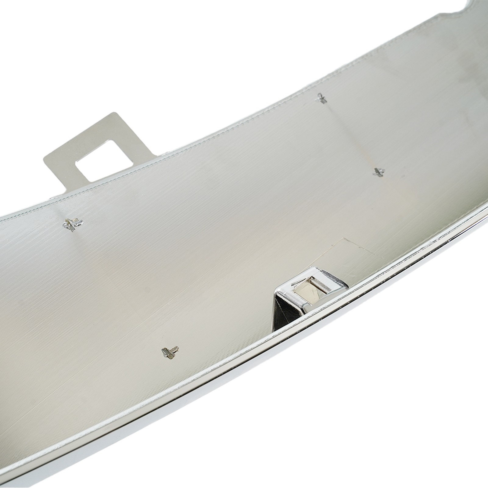 Chrome Front Upper Bumper Cover For 2011-2014 Chevy Silverado 2500HD 3500HD