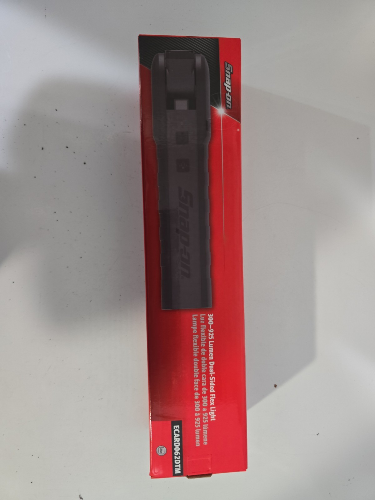 Snap-on FLEX LIGHT ECARD062DTM 300-925 Lumen, Rechargeable Light Black