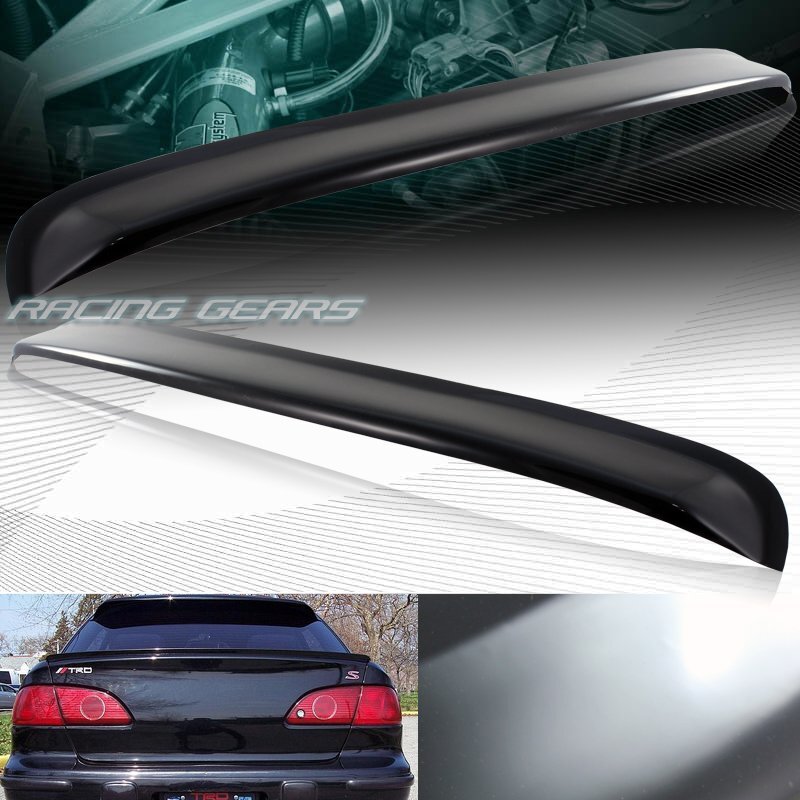 BLACK ABS PLASTIC REAR WINDOW ROOF VISOR SPOILER WING FIT 98-02 TOYOTA COROLLA