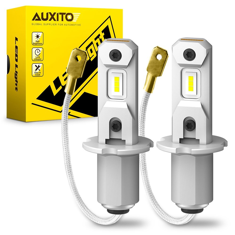 H3 LED Fog Light Bulb Conversion Kit Super Bright Canbus Super White High Power