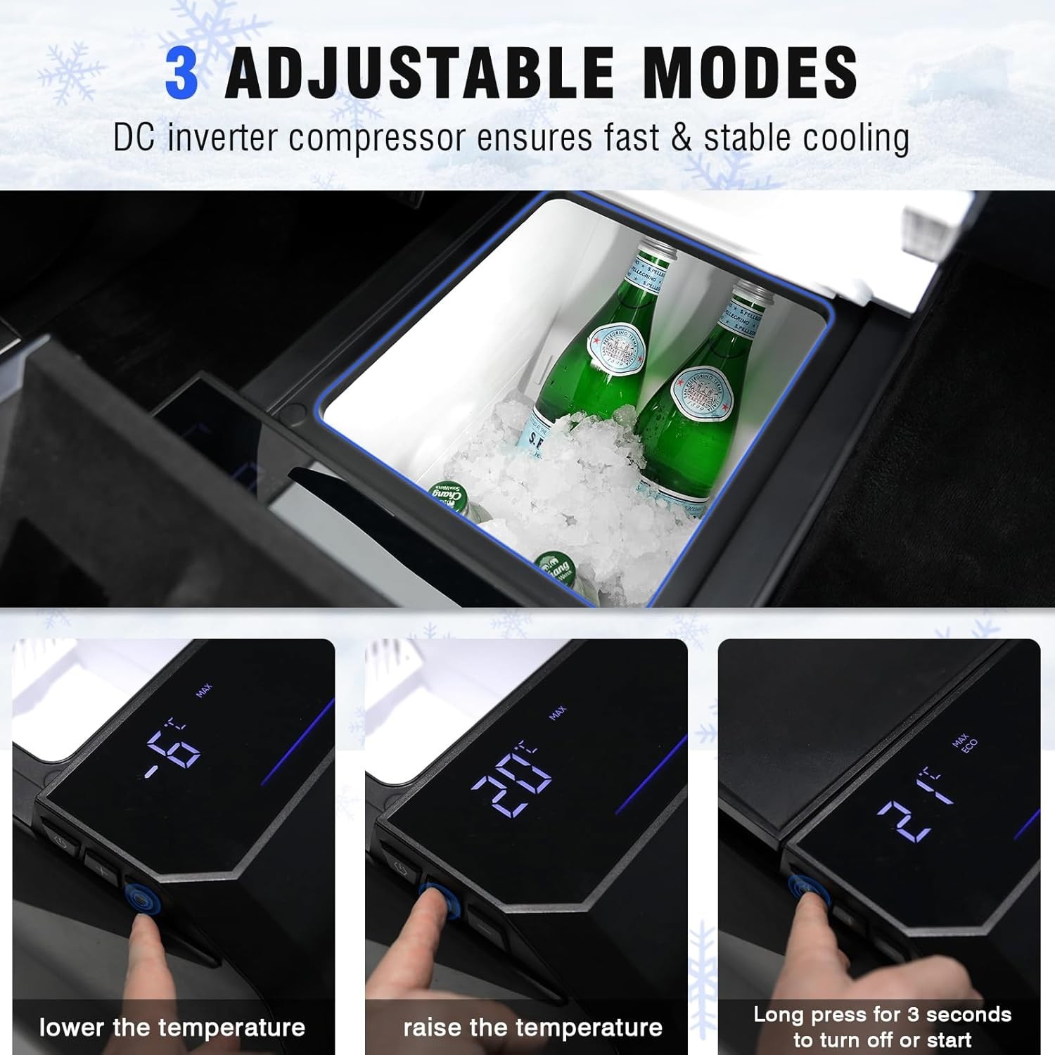 Tesla Cybertruck Refigerator Fridge Cooler Built In Design for Cybertruck