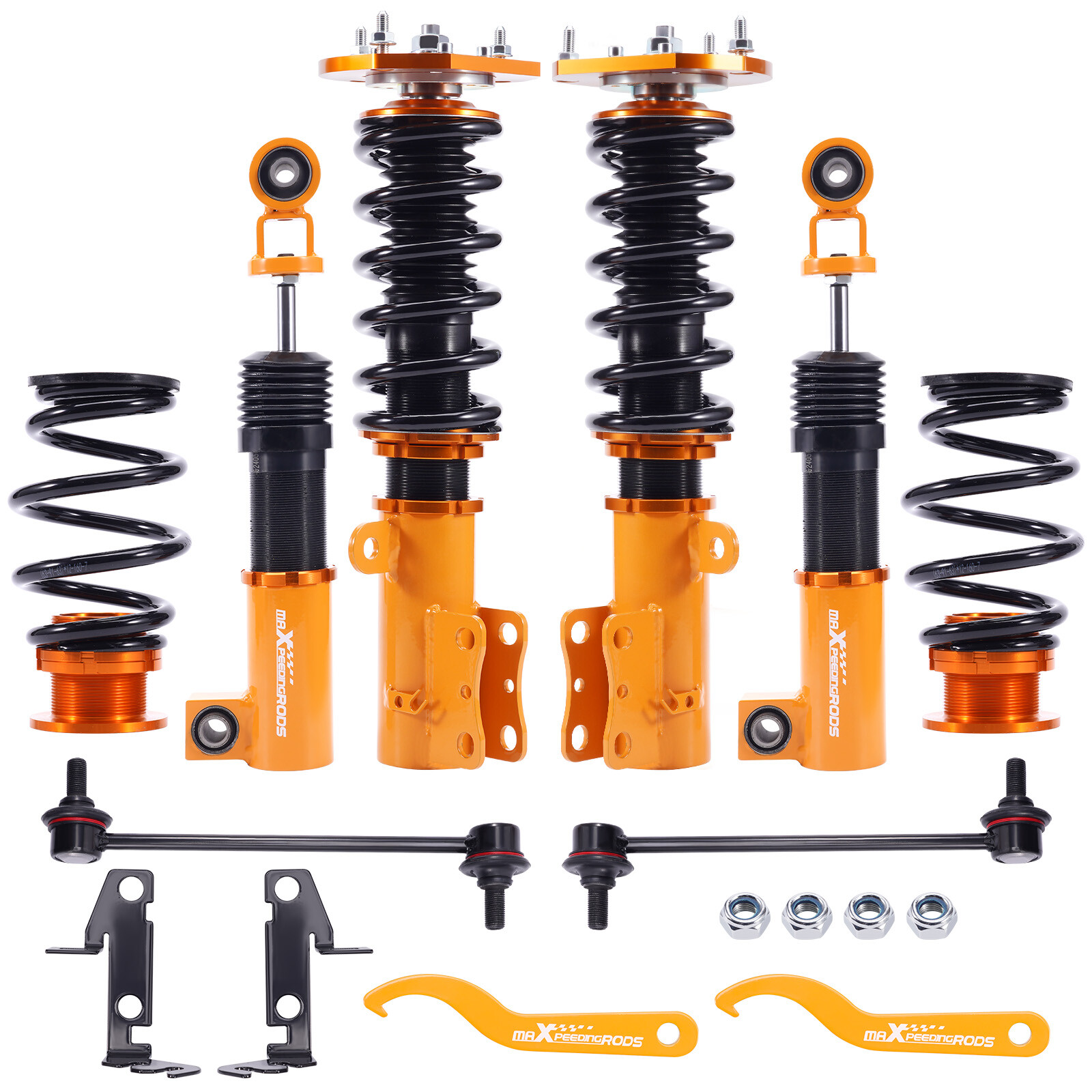 Maxpeedingrods Coilover Suspension Kits For Chevrolet Cobalt 05-10 Adj. Height