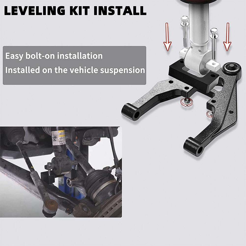 2.5″ Front Leveling lift kit for Chevy Silverado 2007-2025 GMC Sierra GM 1500 LM