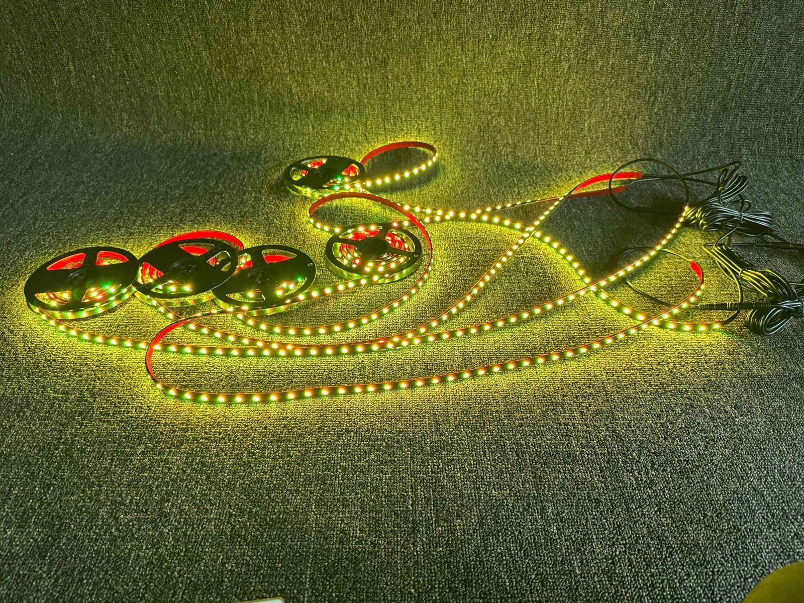 Tinted Dream Color Chasing 4PCS 2FT IP65 Light Strips Grill Underglow Slingshot