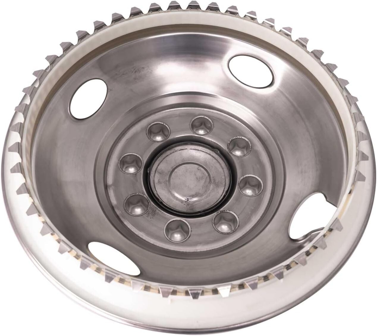 16″ 8 Lugs Wheel Simulator Stainless Steel Set For 2008-2021 Ford E350/E450 Van