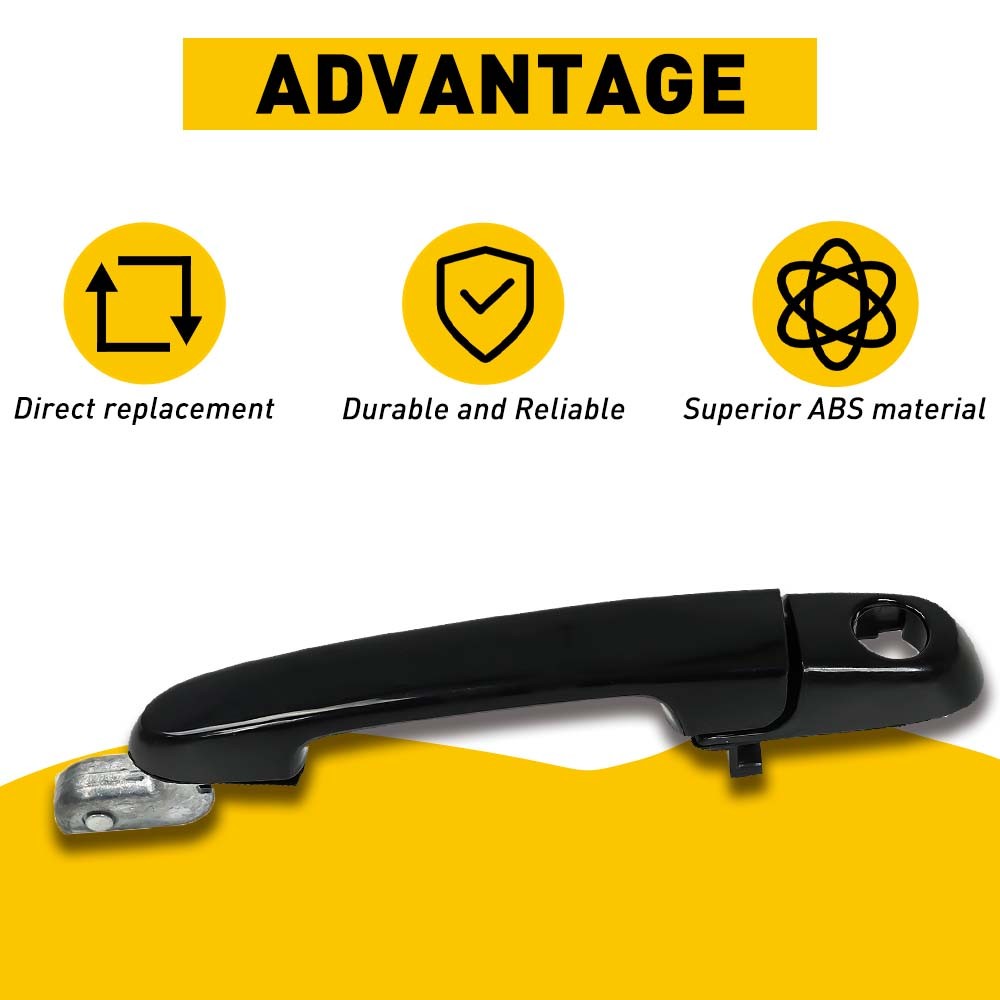 Front Left Driver Side Outside Exterior Door Handle for 2006-2011 Hyundai Accent