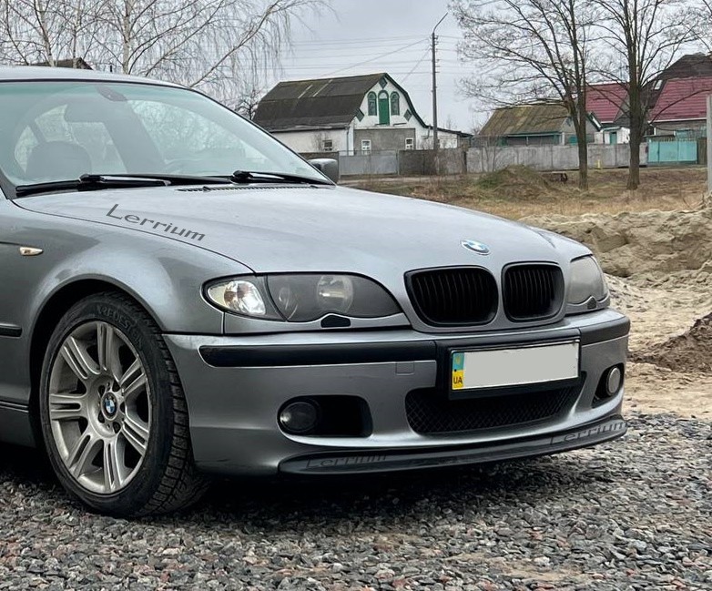 BMW E46 mtech 2 front lip splitter plastic gloss, BMW E46 ZHP front lip