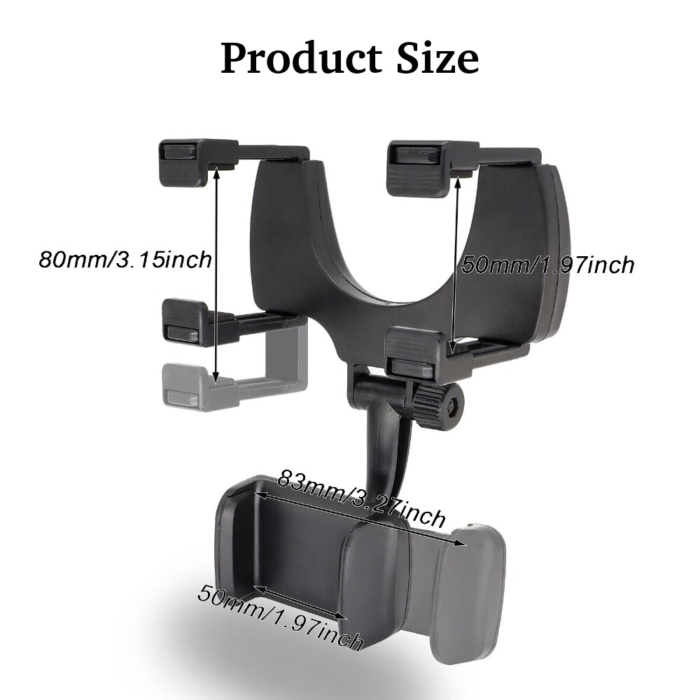 360° Rotatable Car Phone Mount Holder Car Accessories Universal For Cell Phone