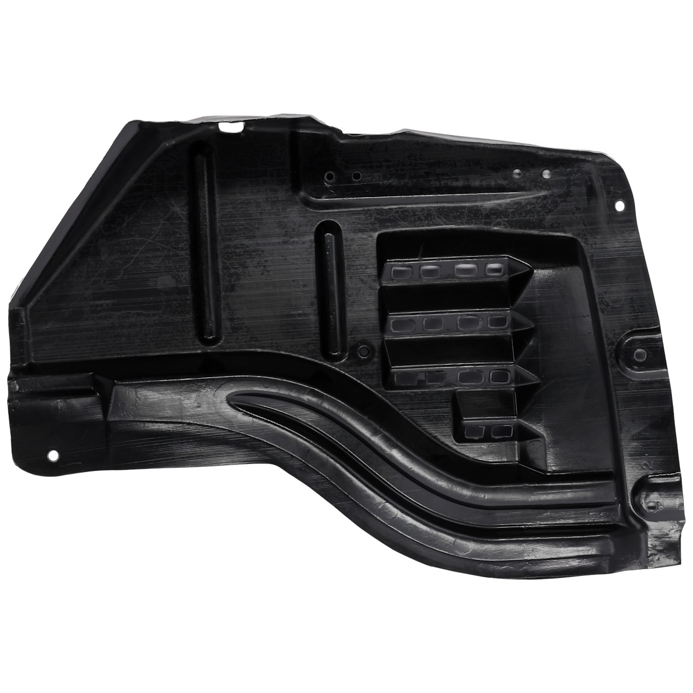 Fender Liner Set For 2007-13 Toyota Tundra w/Plastic Bumpr Front, Front Sect 2Pc