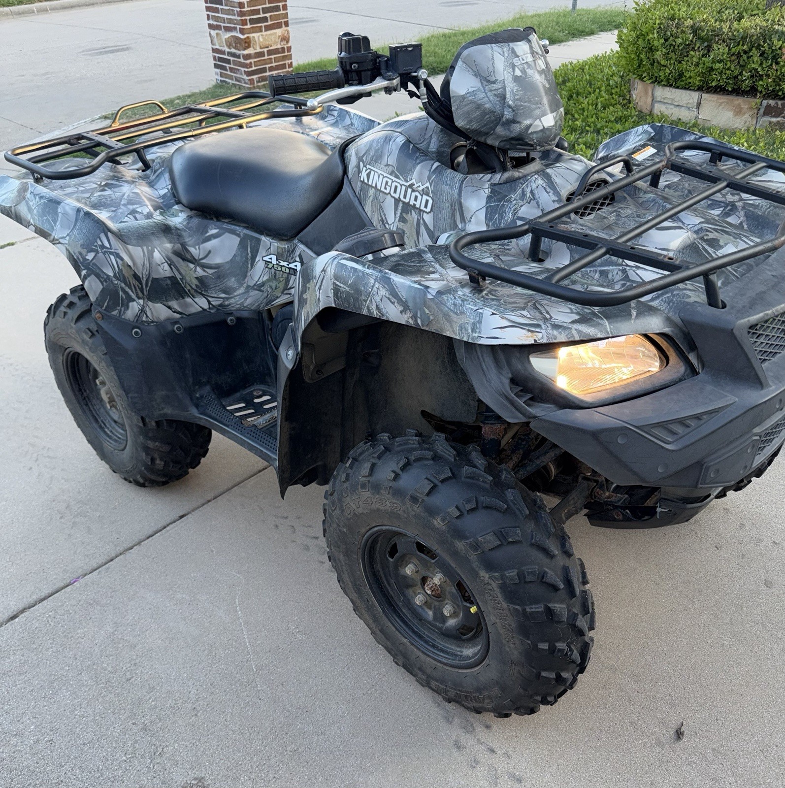 2017 Camo Suzuki LT-A750XCL7 Kingquad 750 AXi