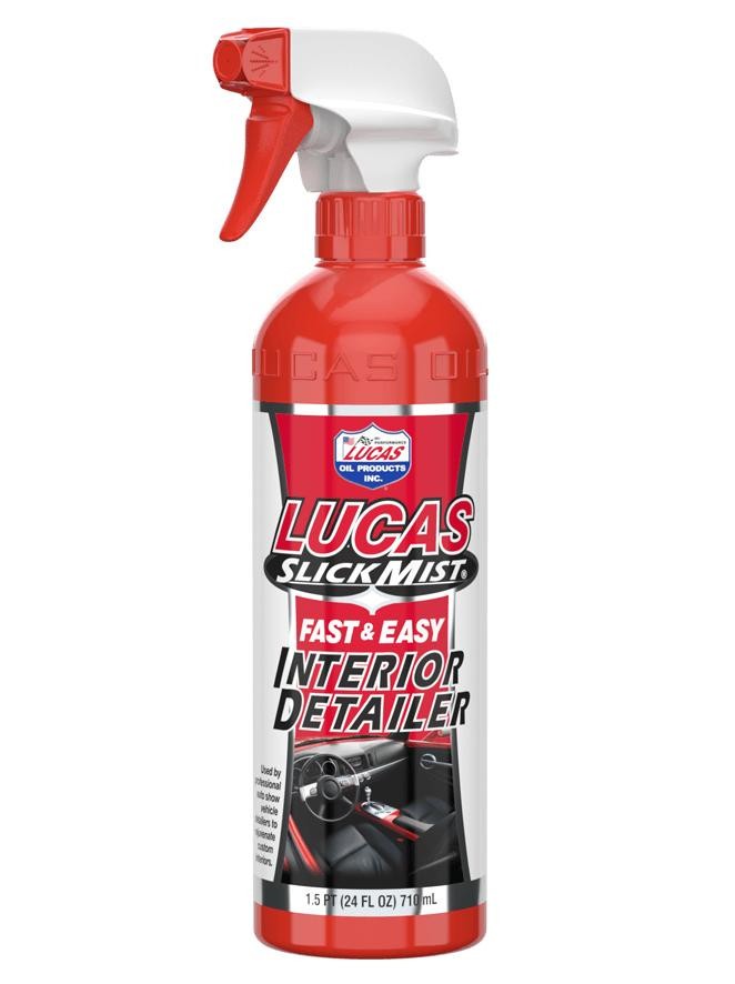 Lucas Oil 10514 Interior Protectant for Plastic Vinyl Leather Rubber Metal 24 oz