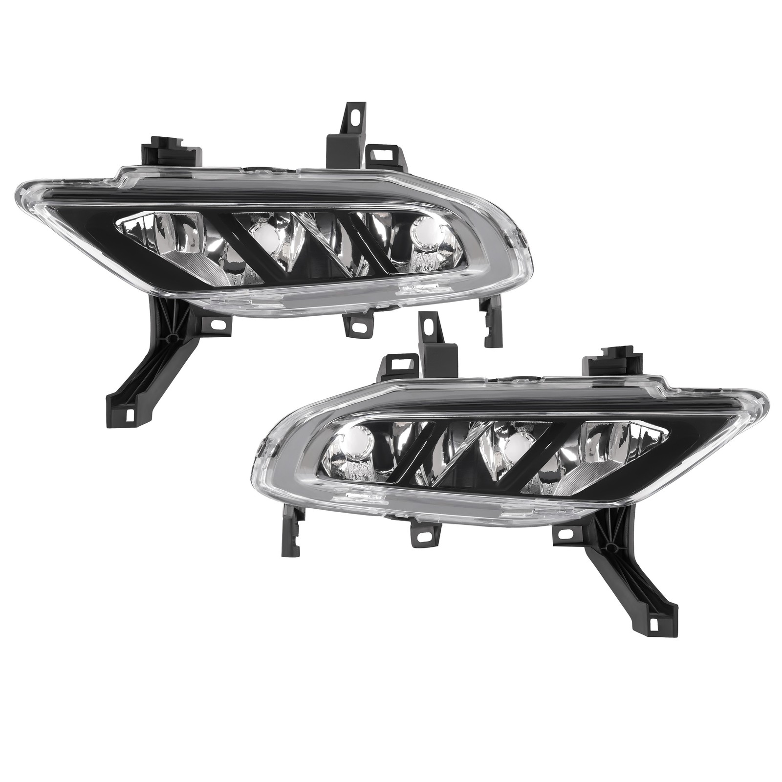 Left & Right Side Driving Fog Lights Lamps For Nissan Maxima 2016 2017 2018 2019
