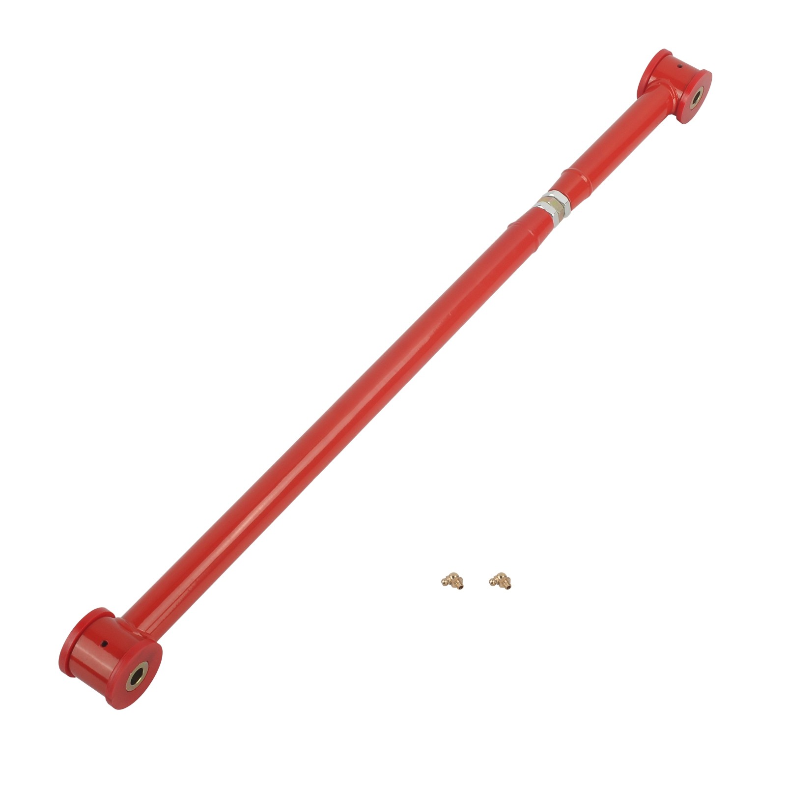 For 2000-2006 GM SUV Red Adjustable Rear Upper Control Arms & Rear Track Bar